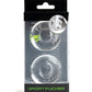 Bagues empilables Sport Fucker - Transparent
