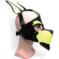 665 Capucha Juguetona para Perro - T/U Negro/Amarillo
