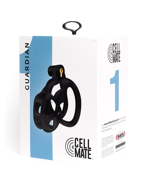 Cage de Chasteté Sport Fucker Cellmate Guardian - Taille 1 Noir