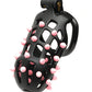 Ceinture de chasteté Sport Fucker Cellmate FlexiSpike – Taille 3 Noir/Rose