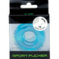 Sport Fucker Anneau pénien dodu - Bleu glacier