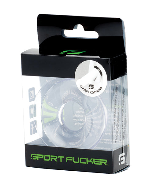 Bague de Pénis Sport Fucker Chubby - Transparente