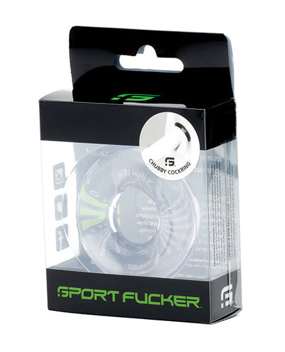 Bague de Pénis Sport Fucker Chubby - Transparente