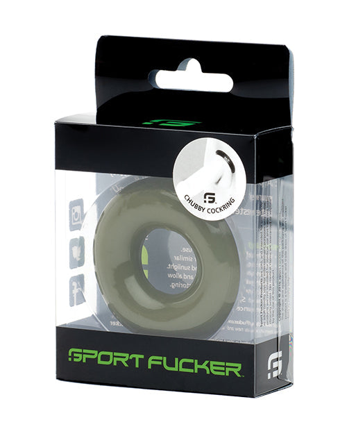 Sport Fucker Anneau pénien dodu - Vert armée
