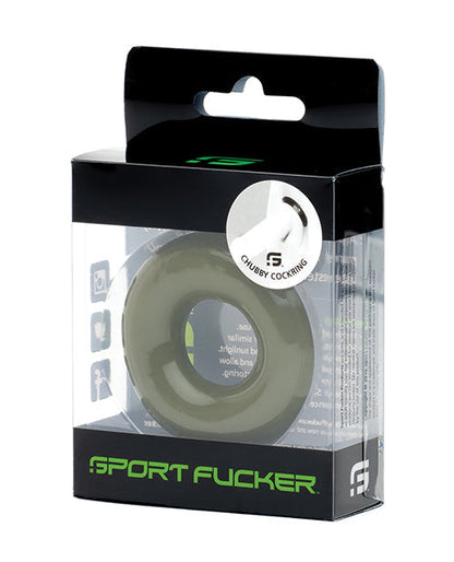 Sport Fucker Anneau pénien dodu - Vert armée