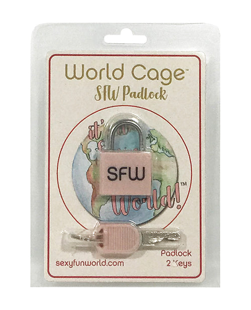 Cadenas World Cage SFW avec 2 clés