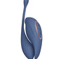 Vibrador Shots Twitch 2 con control remoto Huevo Vibratorio - Gris Azulado