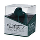 Shots Twitch 2 Vibrador con control remoto en forma de huevo - Verde bosque