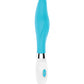Vibromasseur 10 vitesses en silicone Luminous Athamas - Turquoise