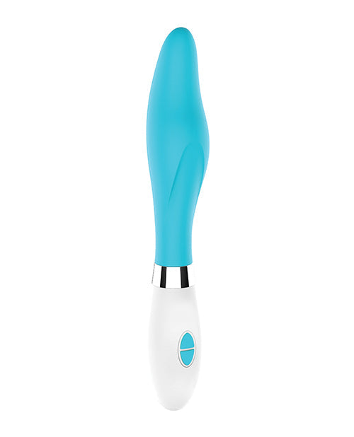 Vibromasseur 10 vitesses en silicone Luminous Athamas - Turquoise