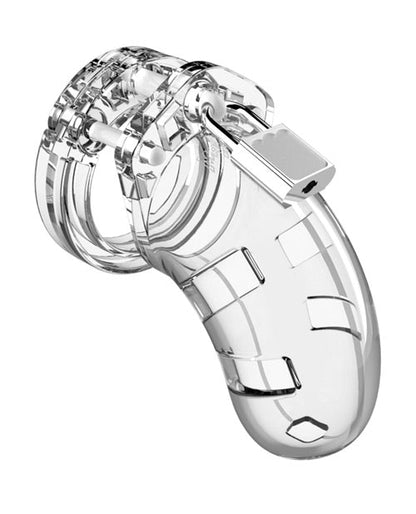 Menottes Cage de chasteté 3,5" modèle 1 - transparente