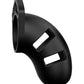 Tirs Homme Cage Chasteté Cage pénienne 3,5" Modèle 20 - Noir