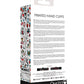 Menottes imprimées style tatouage Old School « Shots Ouch » – Noir