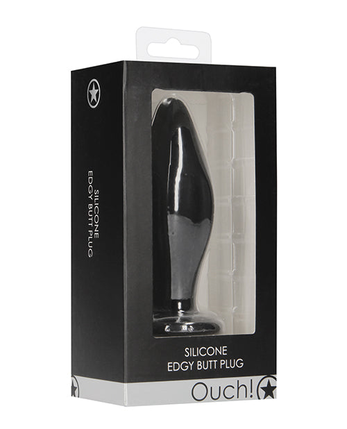 Shots Ouch Edgy Butt Plug - Noir