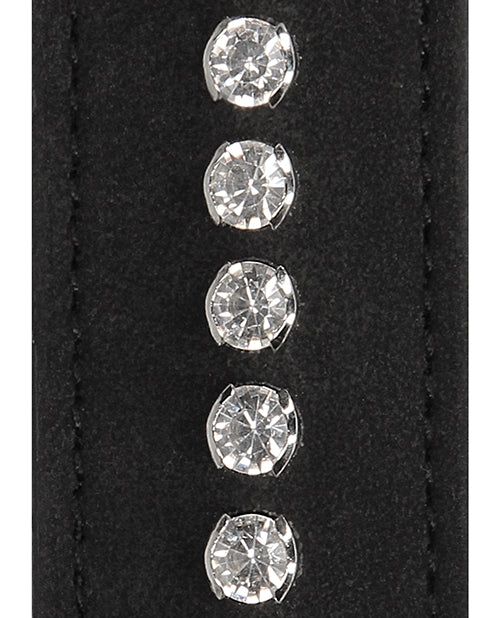 Shots Ouch Bâillon Boule Respirant Diamant - Noir