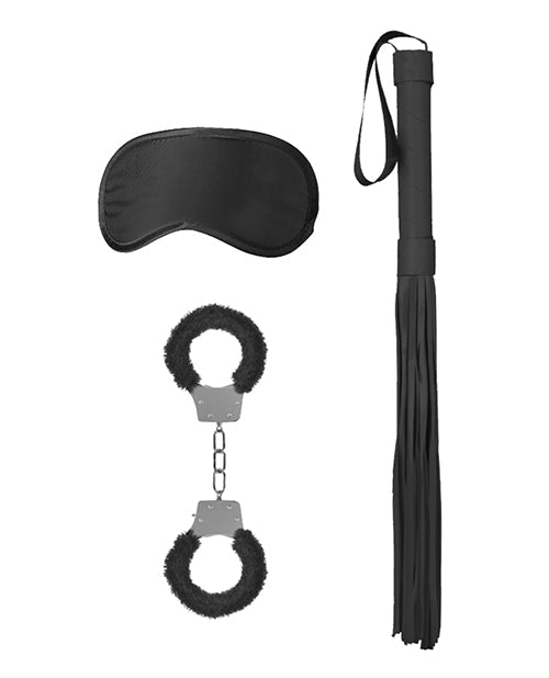 Shots Ouch Kit de bondage introductorio blanco y negro n.º 1 - Negro