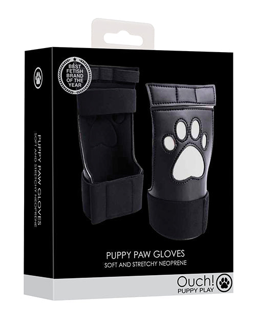 Guantes Guatazos Ouch Cachorrito Juego con Recortes de Patas - Blancos