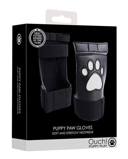 Guantes Guatazos Ouch Cachorrito Juego con Recortes de Patas - Blancos