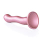 Godemichet G-Spot Courbé et Réaliste 7" | Godemichet Rose Gold à Ventouse