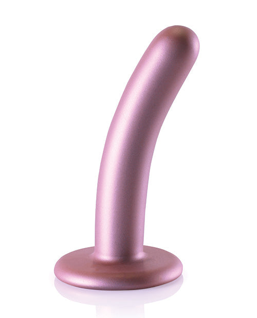Godemiché énorme Shots Ouch de 12,7 cm | Godemiché réaliste et lisse pour point G | Godemiché en silicone avec ventouse or rose