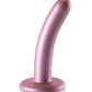 Godemiché énorme Shots Ouch de 12,7 cm | Godemiché réaliste et lisse pour point G | Godemiché en silicone avec ventouse or rose
