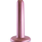 Godemiché énorme Shots Ouch de 12,7 cm | Godemiché réaliste et lisse pour point G | Godemiché en silicone avec ventouse or rose