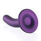 Shots Ouch 6" Gros gode | Gode réaliste lisse pour point G | Gode ventouse violet métallique
