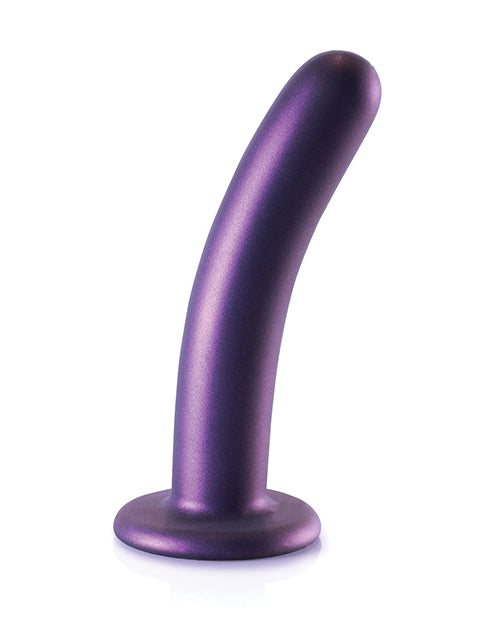 Shots Ouch 6" Gros gode | Gode réaliste lisse pour point G | Gode ventouse violet métallique