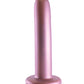 Godemiché Shots Ouch 15 cm | Godemiché réaliste et lisse pour le point G | Godemiché en silicone or rose avec ventouse