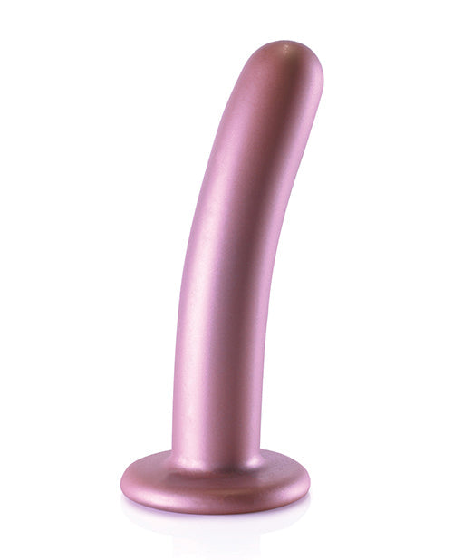 Godemiché Shots Ouch 15 cm | Godemiché réaliste et lisse pour le point G | Godemiché en silicone or rose avec ventouse
