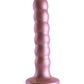 Godemiché Shots Ouch 12,7 cm grand modèle | Grand godemiché perlé pour point G | Godemiché ventouse or rose