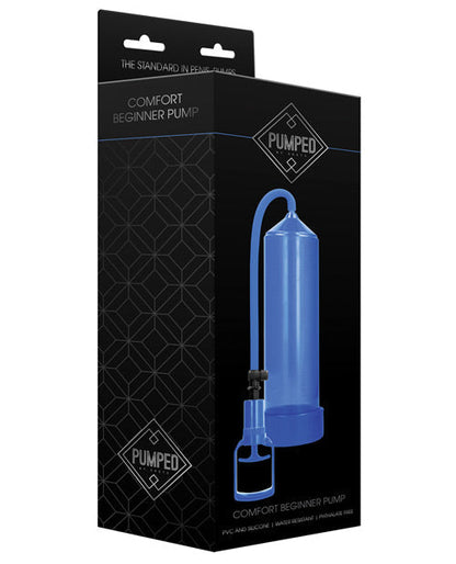 Bomba para Principiantes Shots Pumped Comfort - Azul