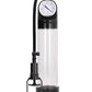 Bomba de confort Shots Pump con manómetro PSI avanzado - Transparente