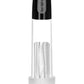 Gode automatique de masturbation Shots Pumped Cyber Pump avec anneau pénien en silicone gratuit - Transparent