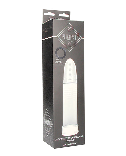 Pompe Luv rechargeable automatique Shots Pumped - Transparente