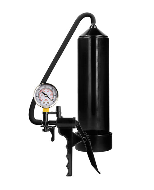 Pompe d'élite Shots Pumped pour débutant avec manomètre (PSI) - Noire