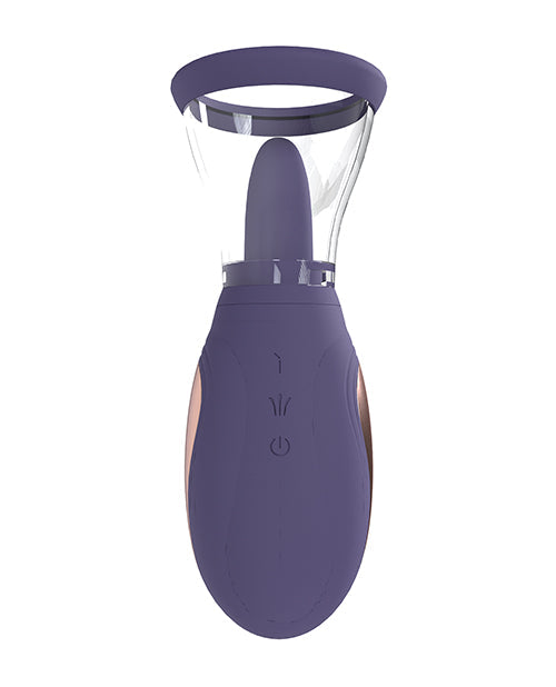 Bomba Recargable para Pechos y Vulva de Shots Pumped - Morado