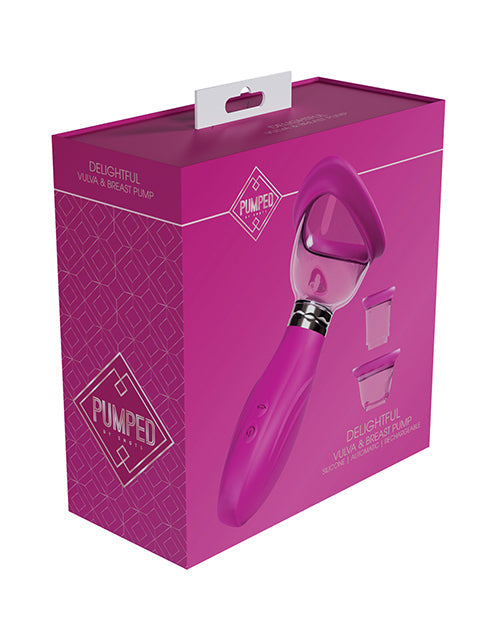 Pompe Shots Pumped clitoridienne, mamelon et seins – Rose