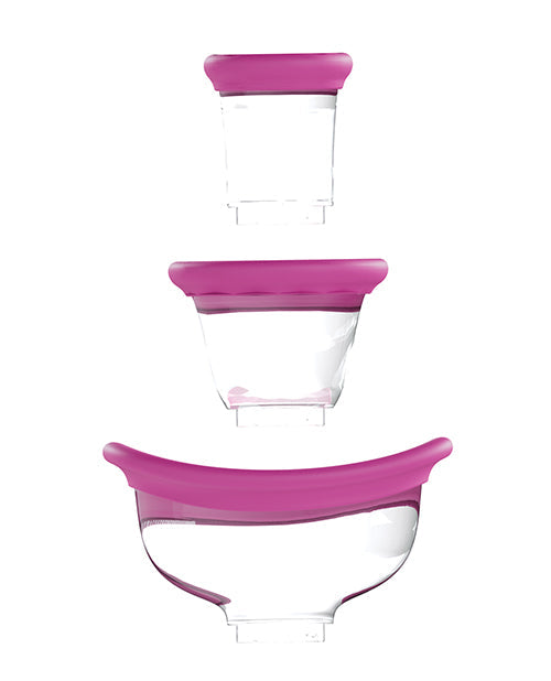 Pompe Shots Pumped clitoridienne, mamelon et seins – Rose