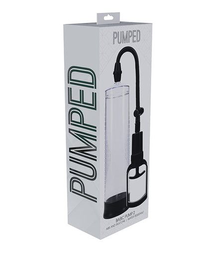 Shots Pumped Basic Pump 2 Pompe à Pénis Étanche - Translucide