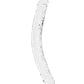Dildo anal de roca real Shots | Dildo grande transparente de 33 cm | Dildo doble | Dildo gigante transparente