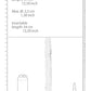 Dildo anal de roca real Shots | Dildo grande transparente de 33 cm | Dildo doble | Dildo gigante transparente