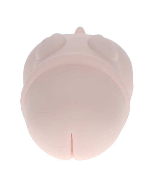 Vibromasseur en silicone cochon à 10 vitesses The Dickheads Shots - Rose