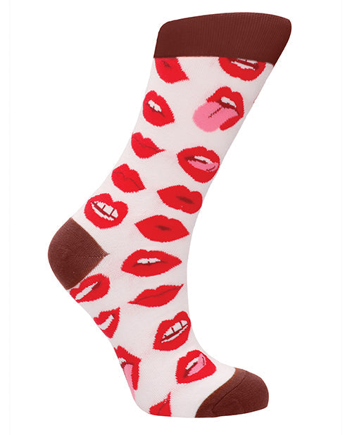 Shots Sexy Socks Lip Love - Femme