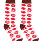Shots Sexy Socks Lip Love - Femme
