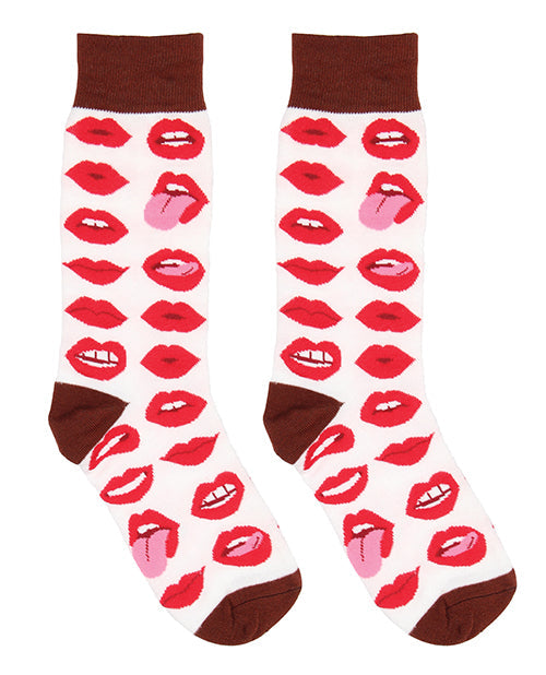 Shots Sexy Socks Lip Love - Femme