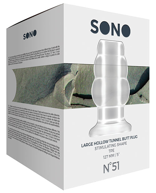 Shots Sono Butt Plug - Grande Transparente