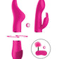 Vibromasseur Lapin Shots | Kit Plaisir Switch 1 Vibromasseur Clitoridien | Vibromasseur Point G Rose | Meilleur Vibromasseur pour Femmes
