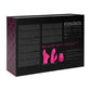 Vibromasseur Lapin Shots | Kit Plaisir Switch 1 Vibromasseur Clitoridien | Vibromasseur Point G Rose | Meilleur Vibromasseur pour Femmes
