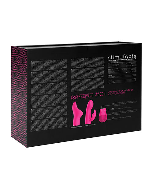 Vibromasseur Lapin Shots | Kit Plaisir Switch 1 Vibromasseur Clitoridien | Vibromasseur Point G Rose | Meilleur Vibromasseur pour Femmes